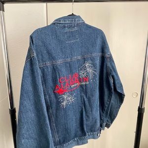 Vintage ALADDIN LAS VEGAS DENIM JACKET